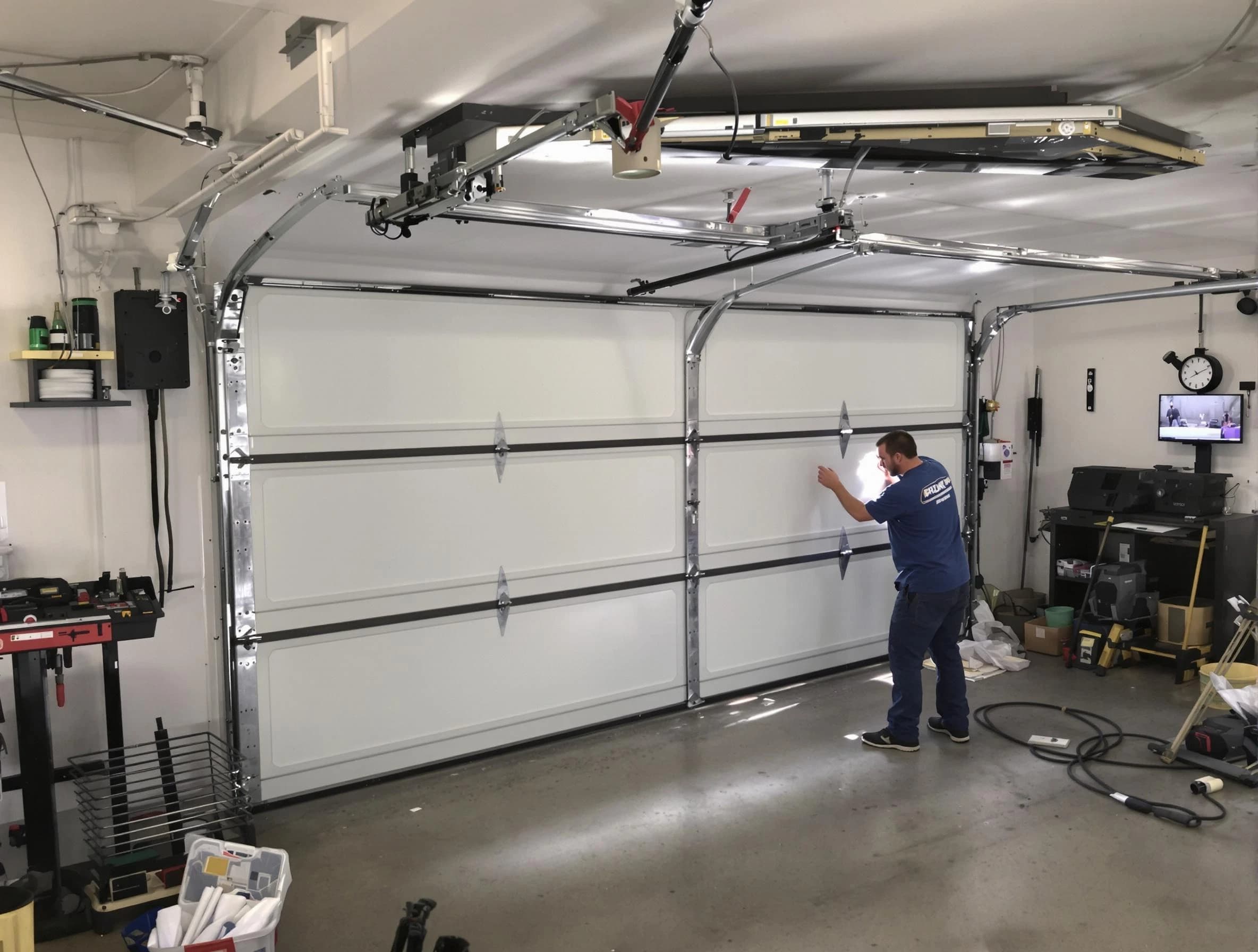 Professional garage door repair service by Lake View Garage Door Repair in Lake View